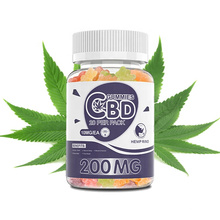 Organic whole plant hemp extract botanical blends CBD gummies made in the USA